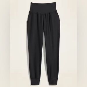 Old Navy black high waisted joggers. XXL SIZE
